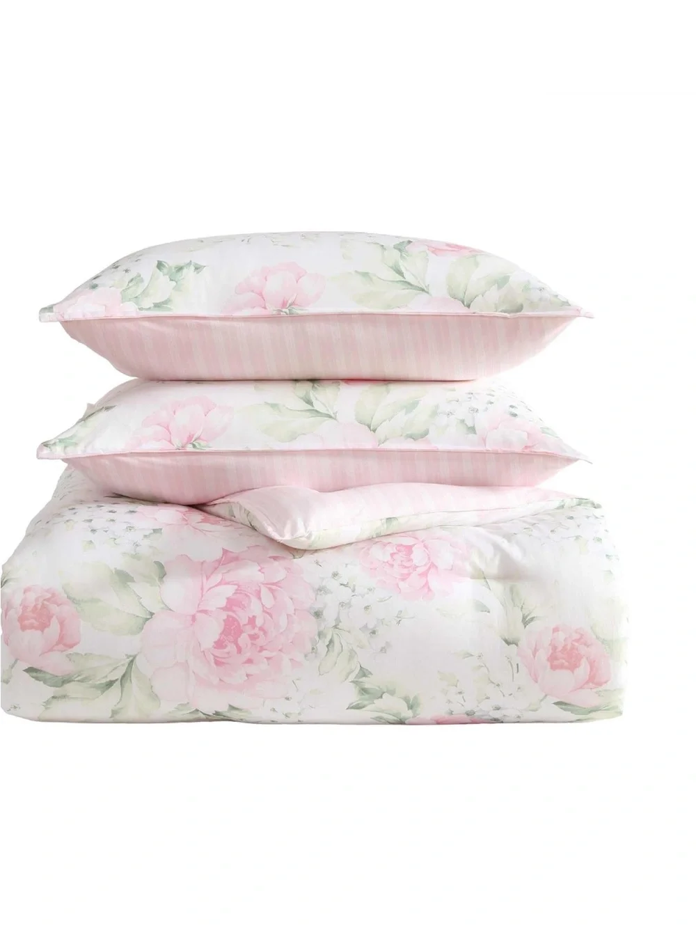 Laura Ashley - King Bonus Comforter Set, Reversible Bedding